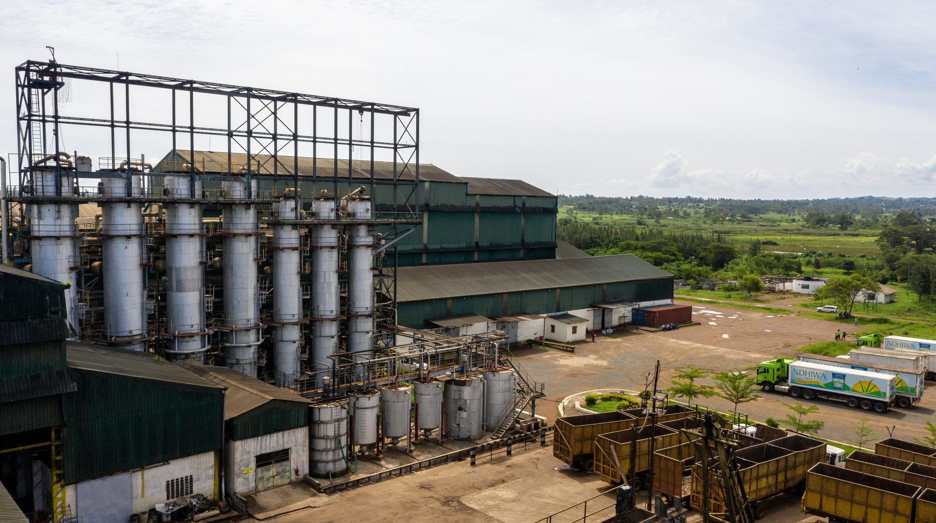Sukari Industries sugar mill at Ndhiwa, Homa Bay County