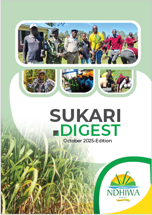 Cover of SUKARI INDUSTRIES DIGEST OCTOBER EDITION 2025